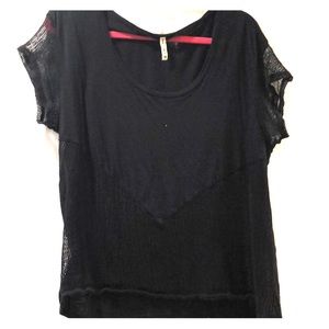 Emma and Sam Mesh Blocked TShirt